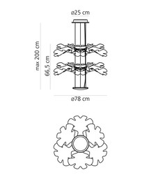 Suspension Chlorophilia 2, Artemide