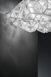 Suspension Drusa blanche, Slamp