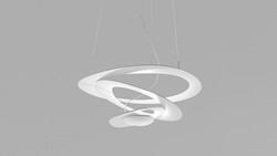 Suspension Pirce Micro blanche LED, Artemide