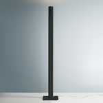 Lampadaire Ilio noir, design Ernesto Gismodi, Artemide