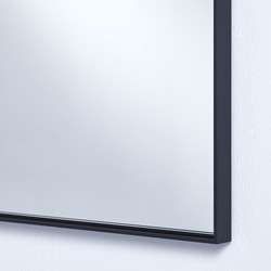 Miroir Lucka rectangle noir, Deknudt