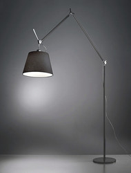 Lampadaire Tolomeo Mega Terra Noir, Artemide