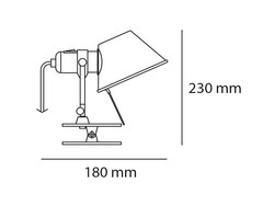 Lampe pince Tolomeo, Artemide