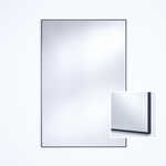 Miroir Lucka rectangle noir, Deknudt