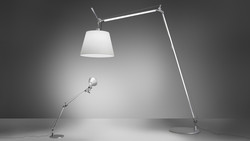 Lampadaire Tolomeo Maxi, Artemide