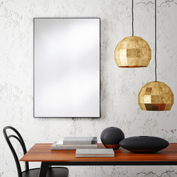 Miroir Lucka rectangle noir, Deknudt