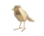 Statue origami Oiseau large dor, Present Time