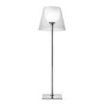 Lampadaire Ktribe F3 abat jour transparent, Flos