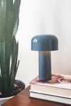 Lampe sans fil Bellhop gris-bleu, Flos