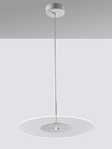 Suspension  Air finition acier bross diamtre 50 cm, Elesi Luce