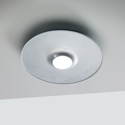 Plafonnier Mir blanc 1 lumire, Elesi Luce