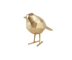 Statue origami Oiseau small dor, Present Time