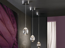 Suspension Rocio 1 lumire, Schuller