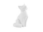 Statue origami Renard small blanc mat, Present Time