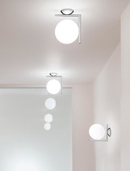 Applique/ Plafonnier IC Lights C/W1 chrome, Flos