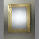 Miroir Basic gold rectangle, Deknudt