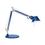 Lampe de bureau Tolomeo micro bleu, Artemide