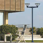 Lampadaire extrieur Bermude 2 ttes, Roger Pradier